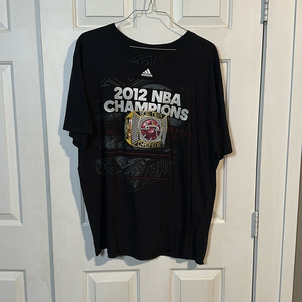 2012 Miami Heat National NBA Champions Shirt 2x